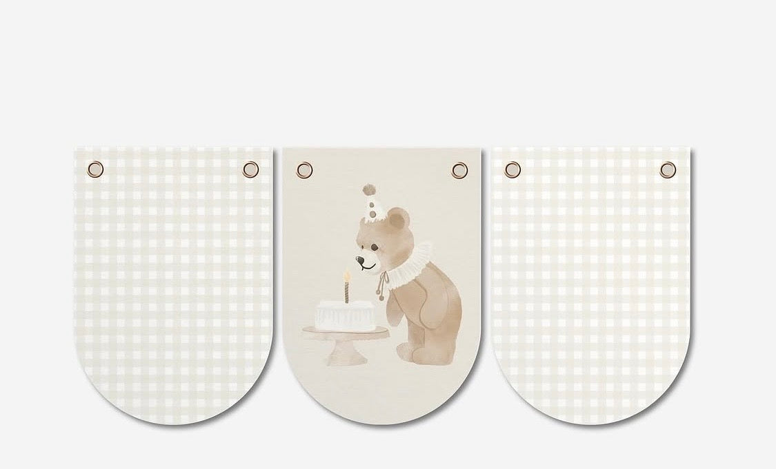 Birthday Bear Bunting