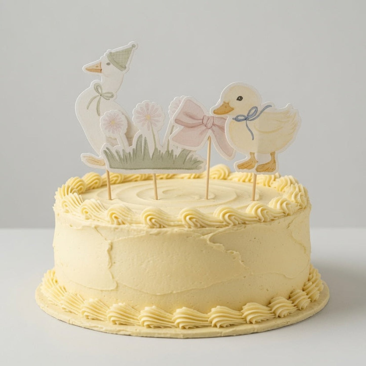 Birthday Duck Cake Toppers