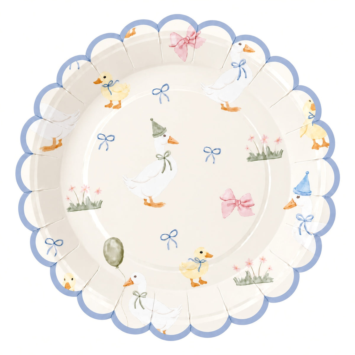Birthday Duck Plate (8 pack)