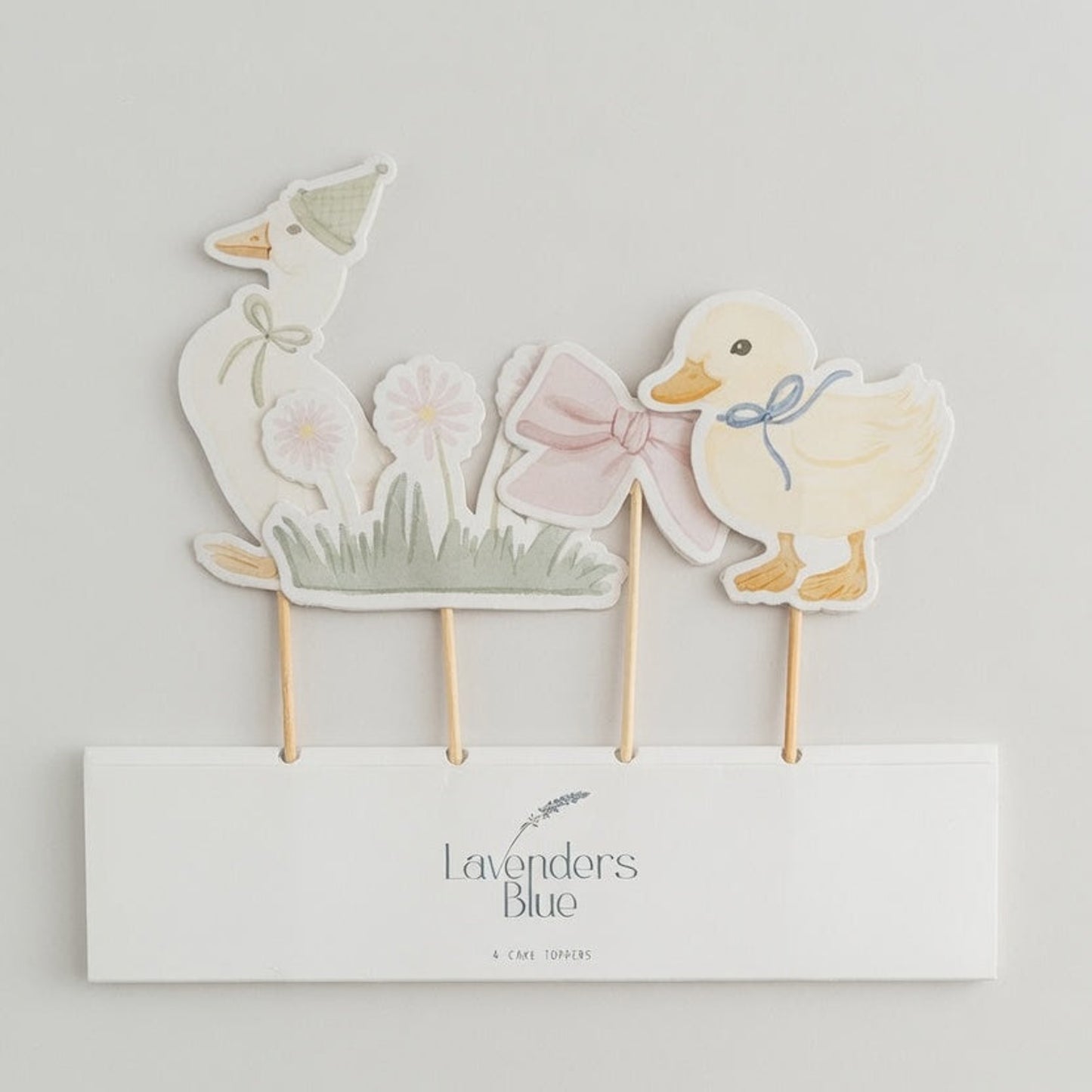 Birthday Duck Full Party Deluxe Bundle-Complete Tableware+Decor for 8 guests