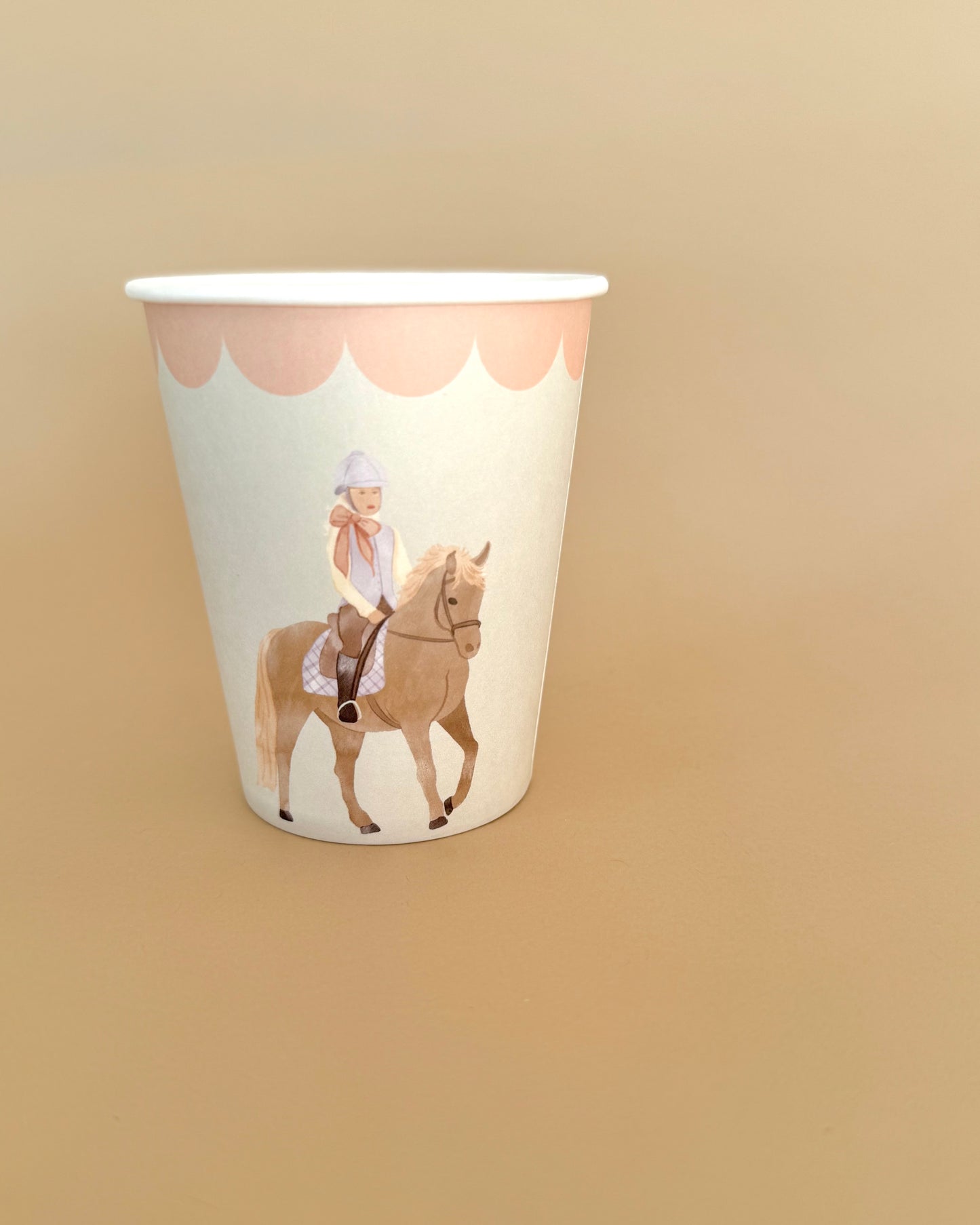 Birthday Girl on Horse Cups