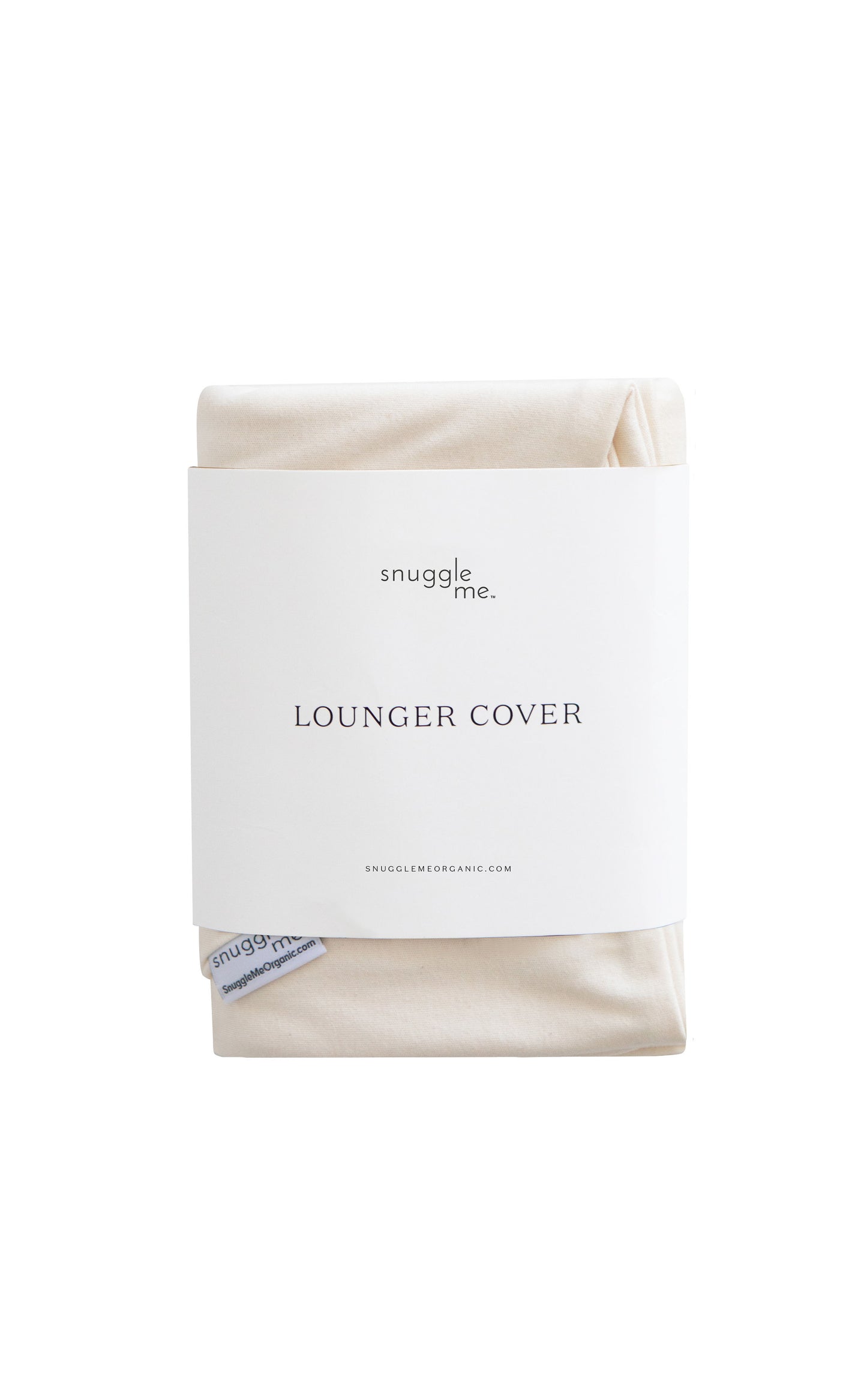 Snuggle Me Organic Infant Lounger Cover (natural)