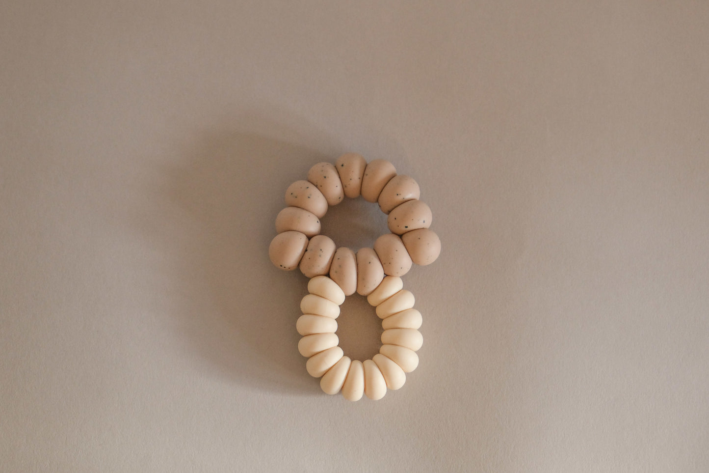 Freezer Teether-Truffle Speckled Vanilla