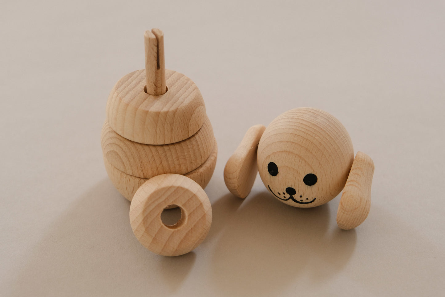 Dog Stacking Wooden Toy