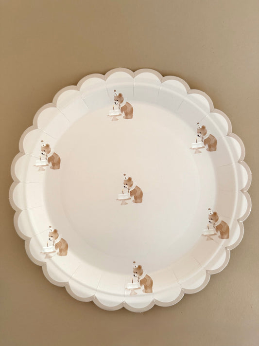 Birthday Bear Plate