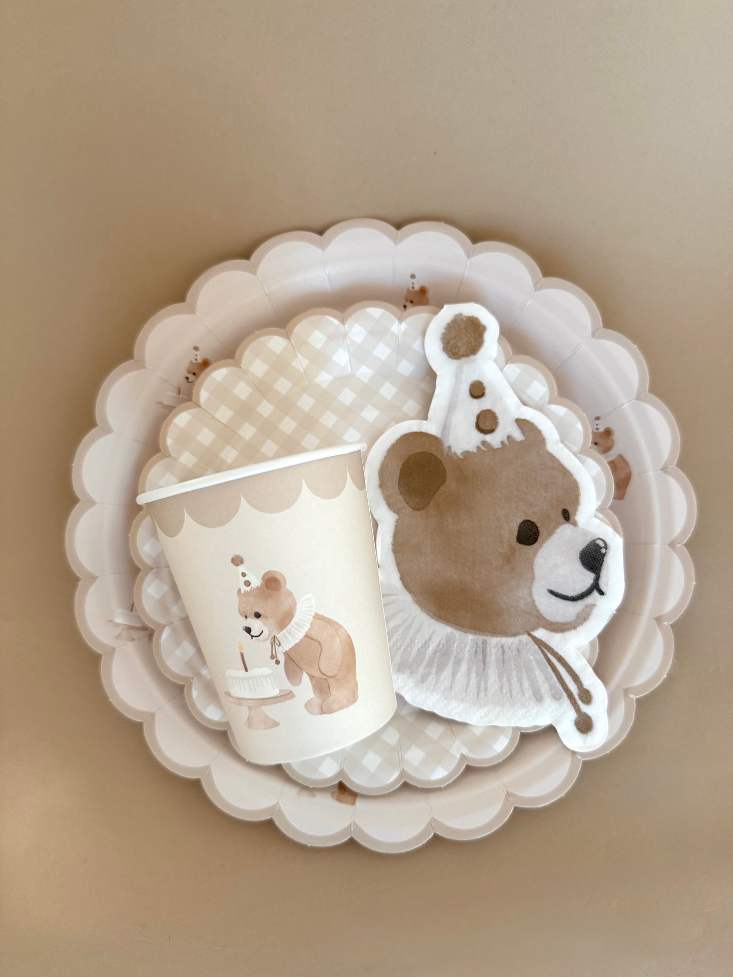 Birthday Bear Plate