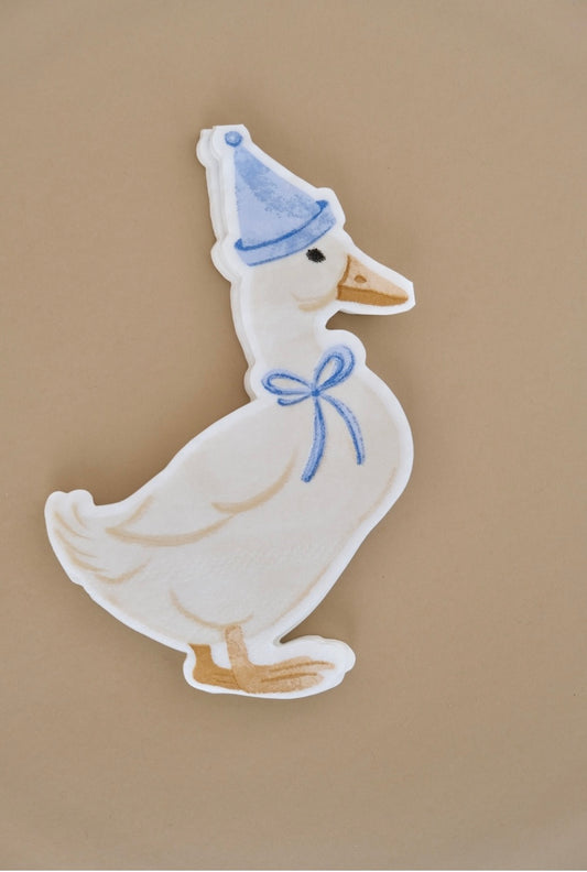 Birthday Duck Petite Dessert Napkins