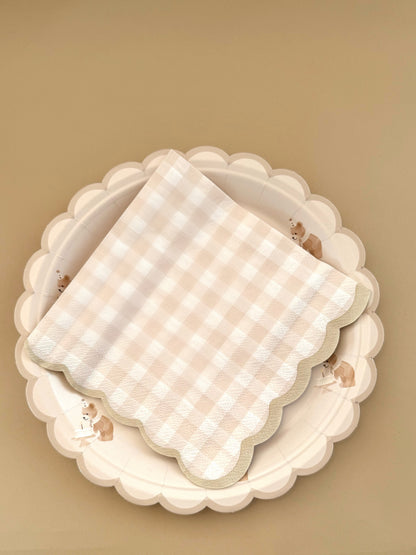 Birthday Bear Full Party Deluxe Bundle-Complete Tableware+Decor for 8 guests