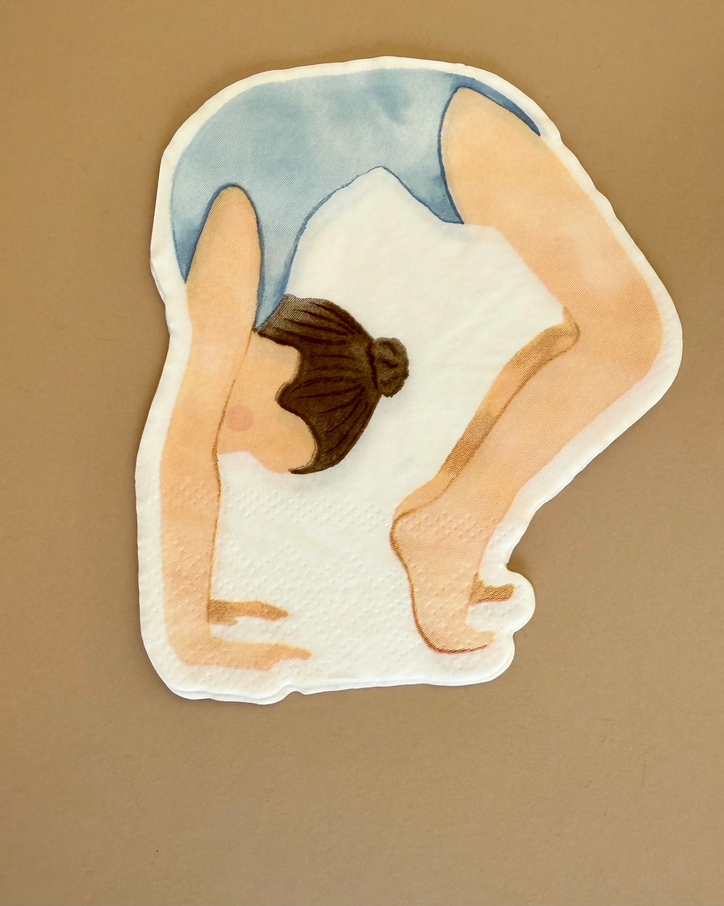 Gymnasts Petite Dessert Napkin