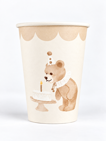 Birthday Bear Deluxe Bundle (8 guests + decor)