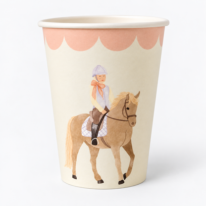Birthday Girl on Horse Tableware Essentials Set