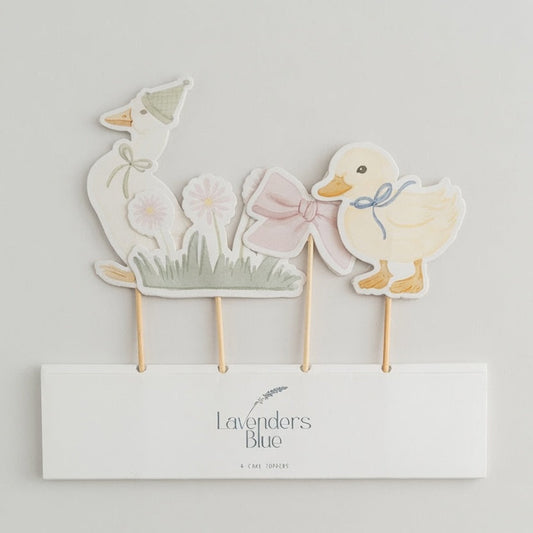 Birthday Duck Cake Toppers