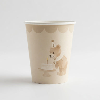 Birthday Bear Cups