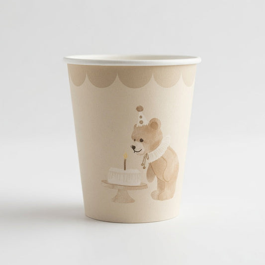 Birthday Bear Cups