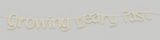 Bear Text Banner
