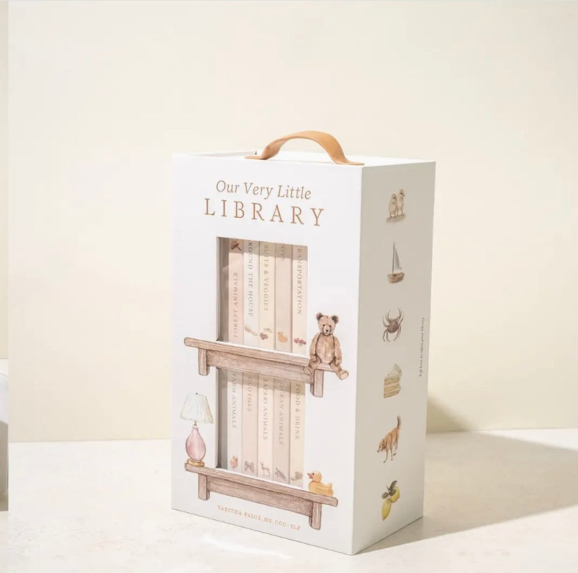 Our Very Little Library Board Book Set (10 Mini Board Books)