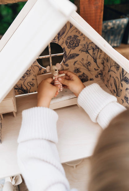 Three Story Wooden Doll House