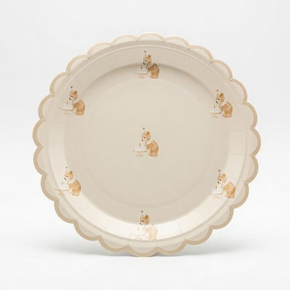 Birthday Bear Tableware Essentials Set (for 8 guests)