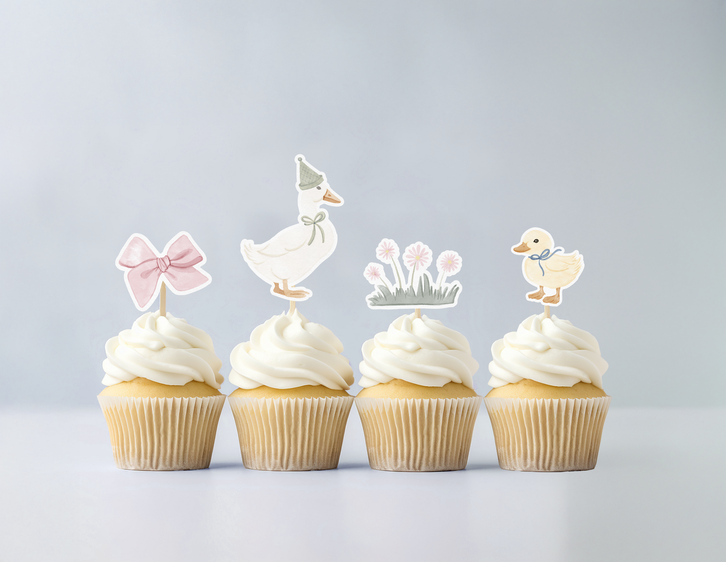 Birthday Duck Cake Toppers