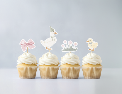 Birthday Duck Cake Toppers