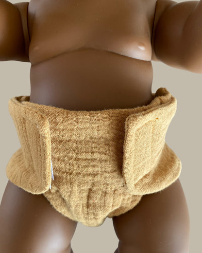 Muslin Doll Diapers