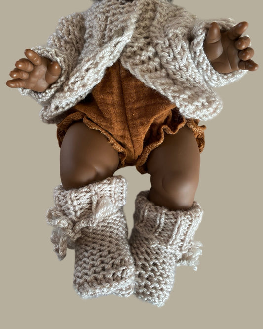 Knitted Doll Socks