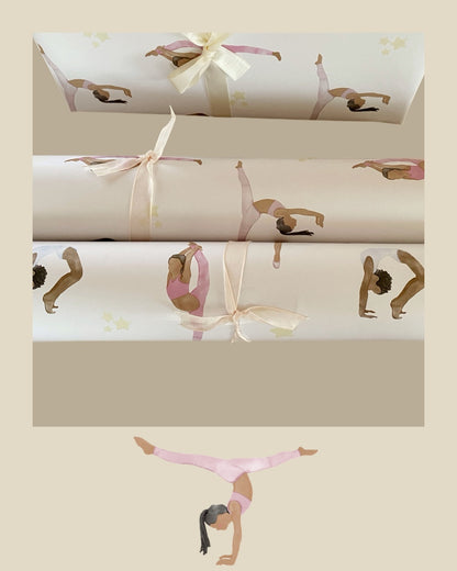 Gymnasts in Pastel (version 1) 4 pack