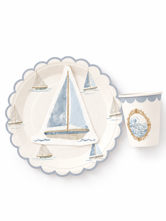 Sailboat Set for 8