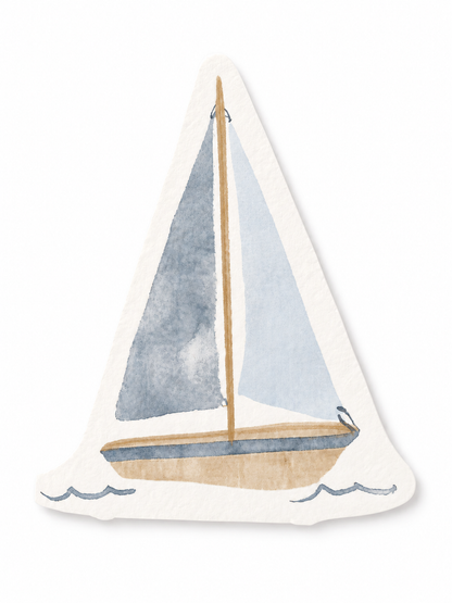 Sailboat Petite Dessert Napkin (pack of 16)