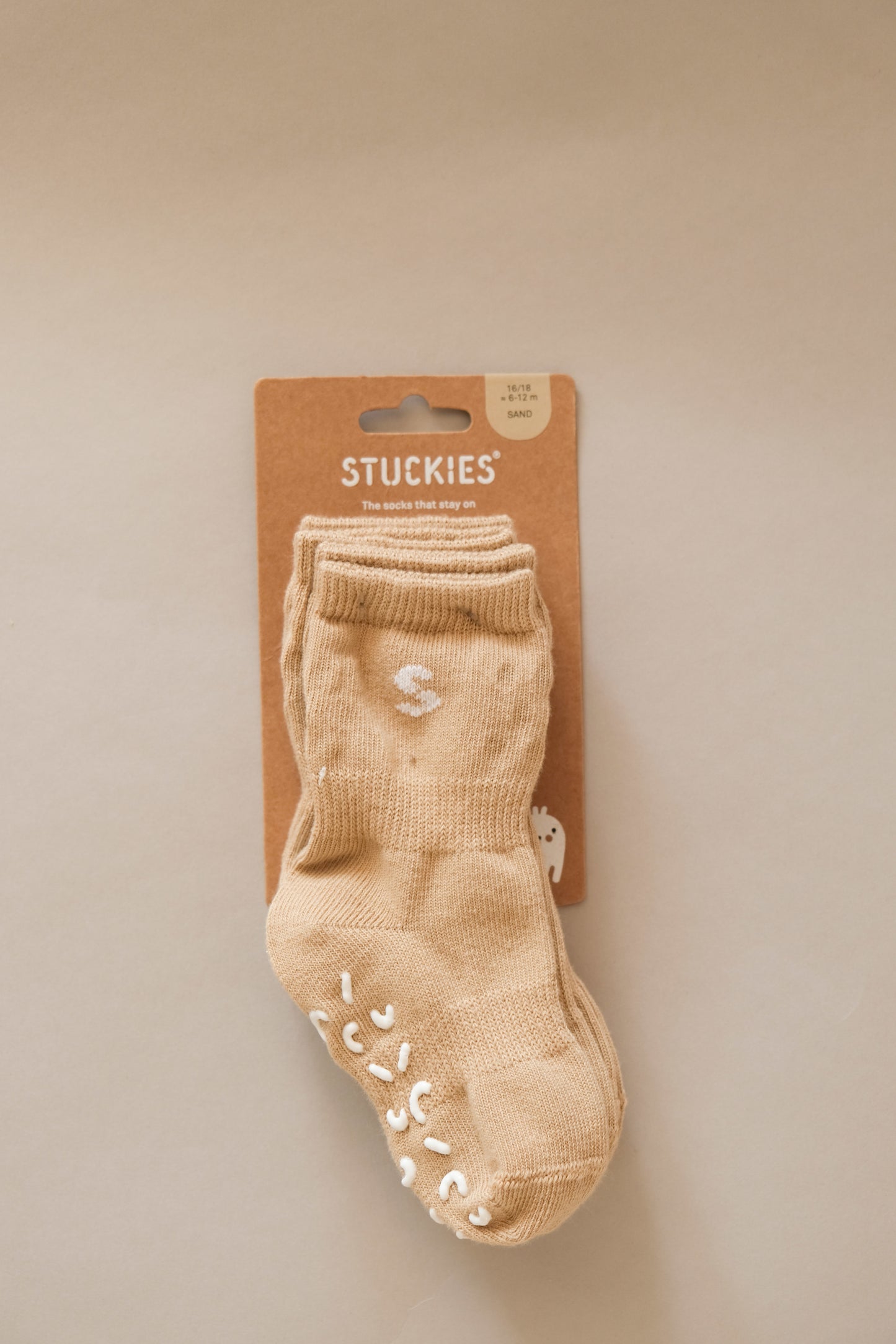 Stuckies Socks 3 Pack (sand)