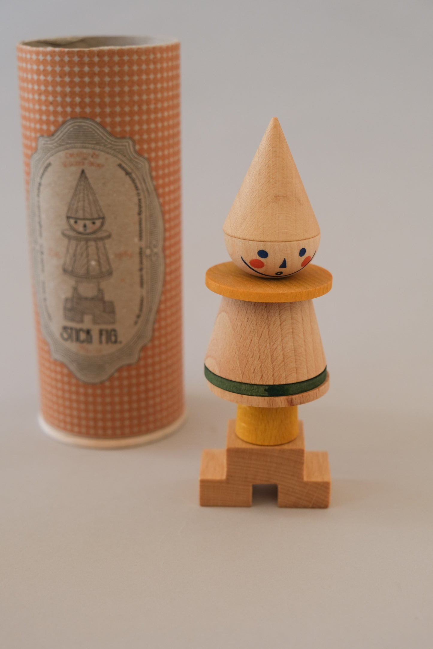 Stacking Toy Stick Fig. No. 01