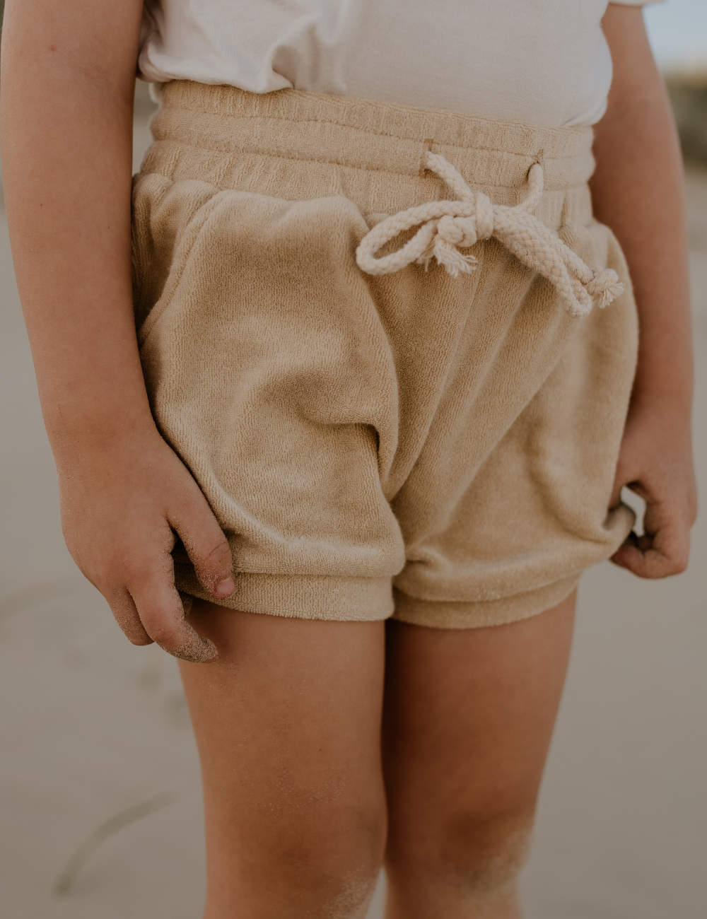 Terry Towel Shorts (sand)