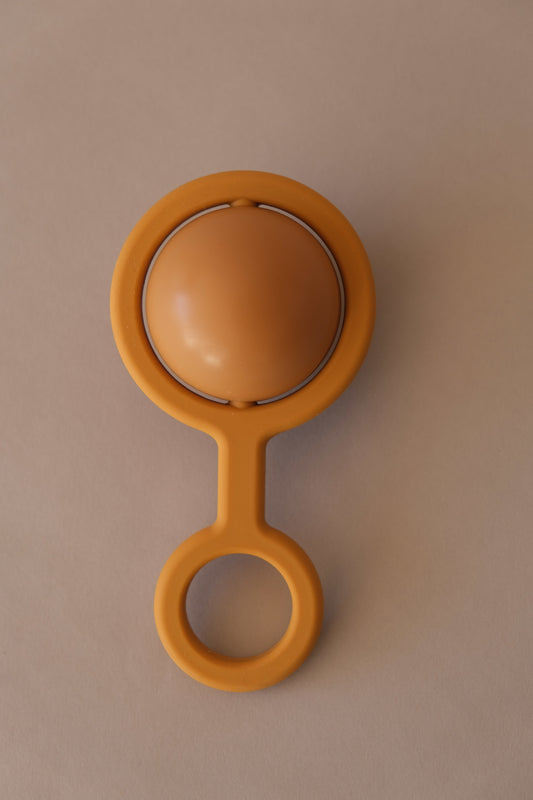 Rattle Toy Ora-mustard