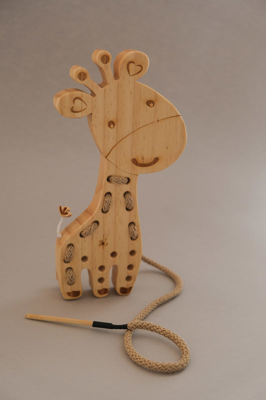 Giraffe Lacing Toy